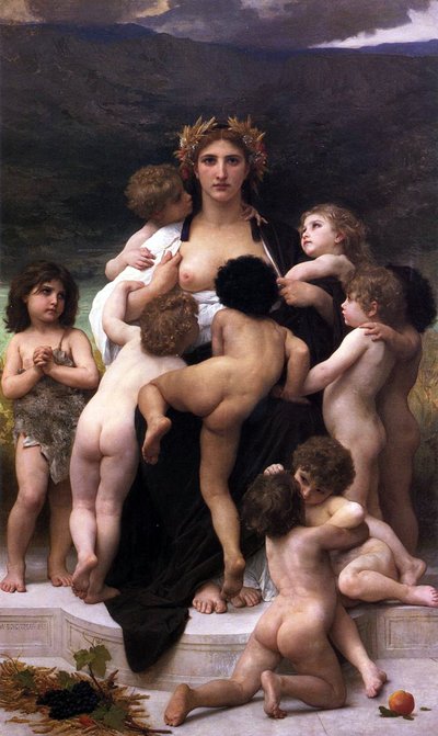 Alma Parens, 1883 de William Adolphe Bouguereau